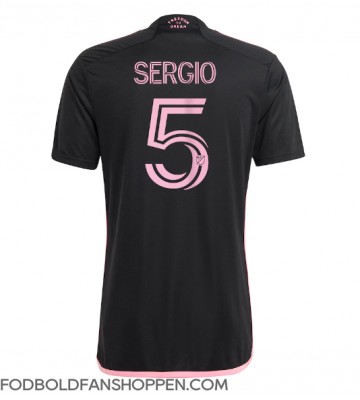Inter Miami Sergio Busquets #5 Udebanetrøje 2024-25 Kortærmet